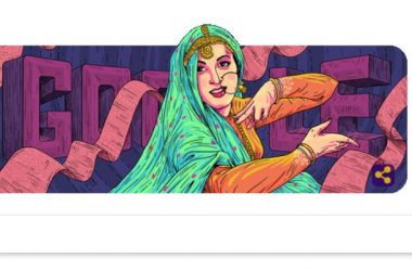 Google celebrates Madhubala's 86th Birthday with a doodle