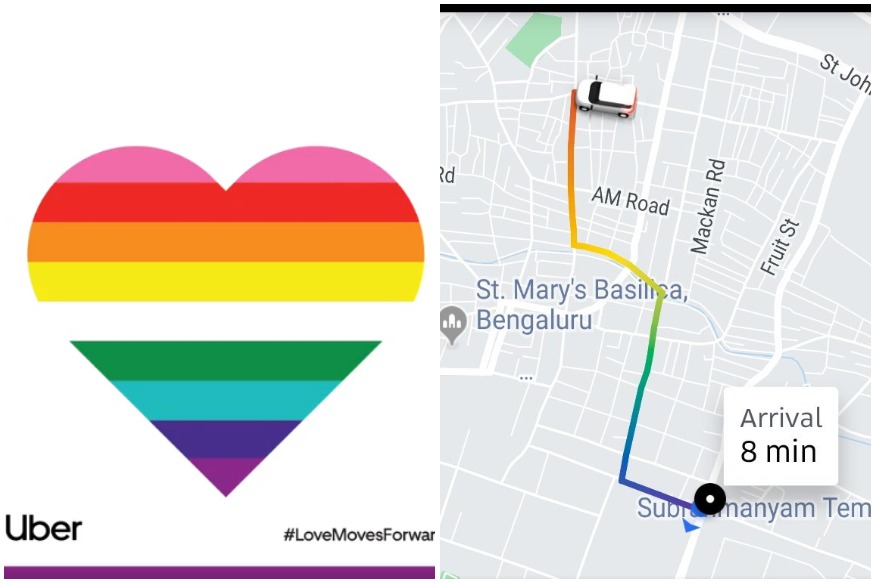 Uber India celebrates first Valentines post decriminalization of 377
