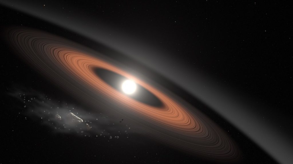 Citizen scientist finds ancient white dwarf star with puzzling rings