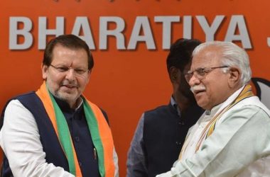 Haryana: Former Karnal MP Arvind Sharma joins BJP