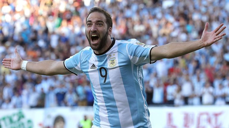Argentine striker Gonzalo Higuain retires from international football
