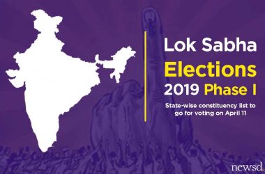 Lok Sabha Elections 2019 Phase I: List of states and constituencies to go for voting on April 11