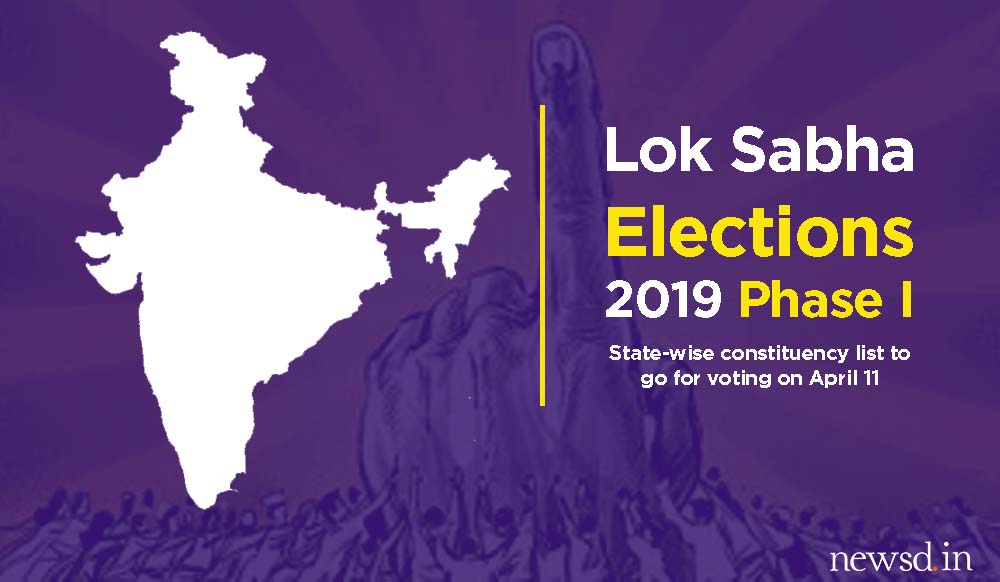 Lok Sabha Elections 2019 Phase I: List of states and constituencies to go for voting on April 11