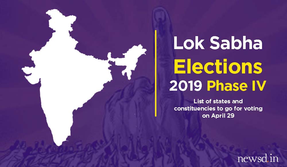 Lok Sabha Elections 2019 Phase IV: List of states and constituencies to go for voting on April 29