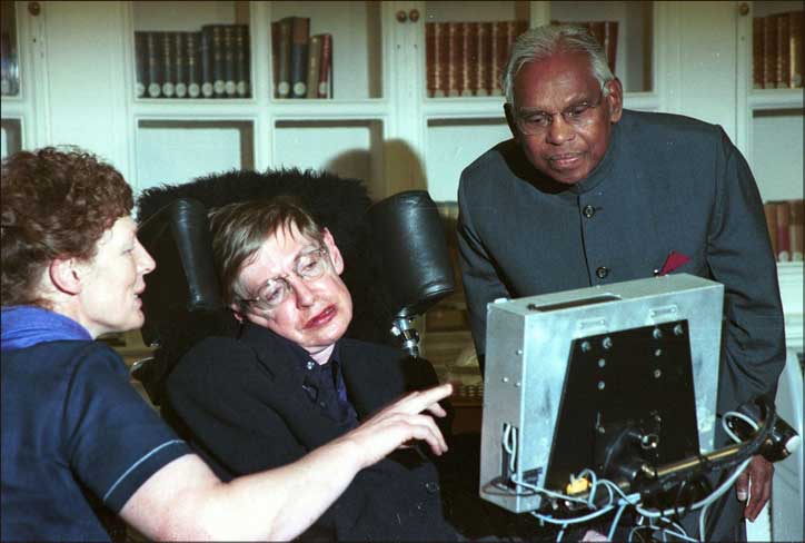 The event that brought Stephen Hawking to India in 2001