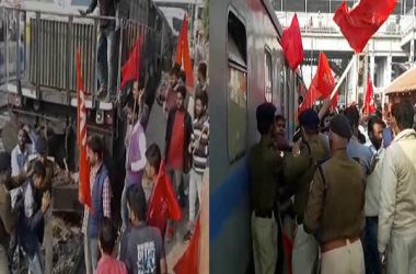 Bharat Bandh: Protesters block railway tracks; stop Ahmedabad-Patna Express in Bihar's Bhojpur