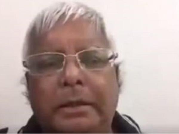 WATCH: Lalu Prasad Yadav mocks PM Modi with dubsmash video of his 2014 poll promises