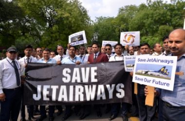 Jet Airways staff forced to sell sports bike, take train