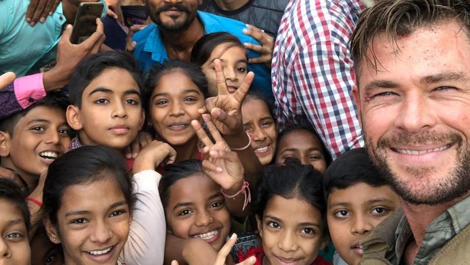 India is one of the best places on Earth: Chris Hemsworth