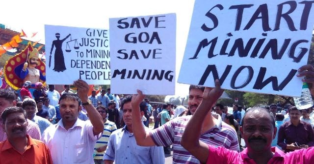Goa Mining People's Front starts 3-day protest in Delhi
