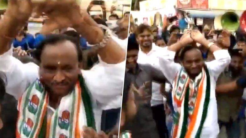 Lok Sabha Elections 2019: Karnataka Minister Nagaraj breaks into ‘Nagin Dance’ while campaigning