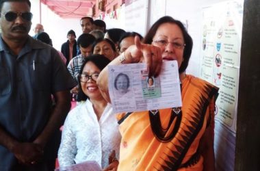 Manipur Governor Najma Heptulla, CM N Biren Singh jump queue to vote