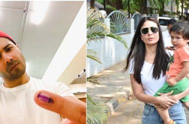B-town pumped up on election day, celebs queue up to cast their vote