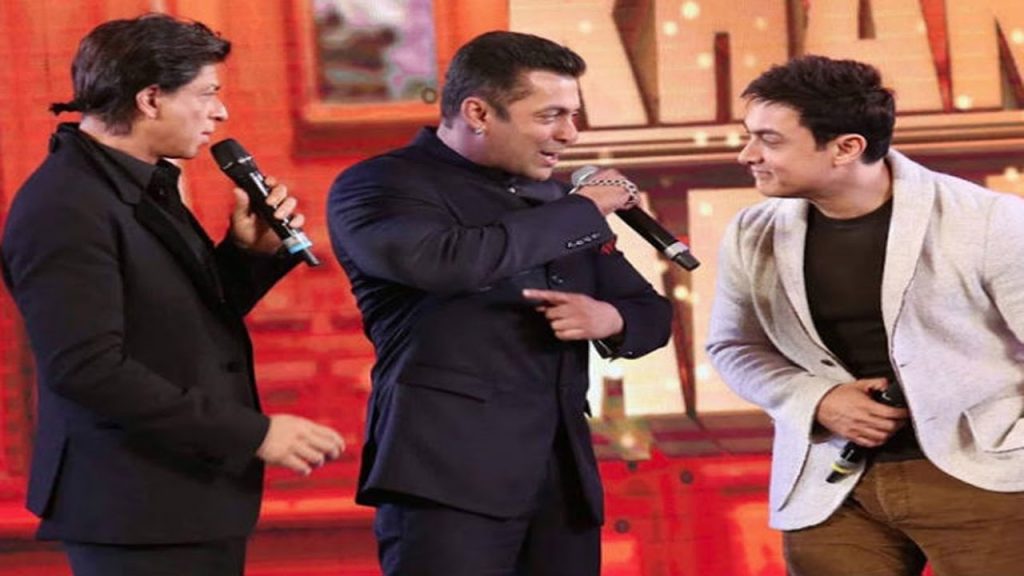 Shah Rukh Khan, Salman Khan and Aamir Khan secretly met at SRK's home; a joint project on cards?