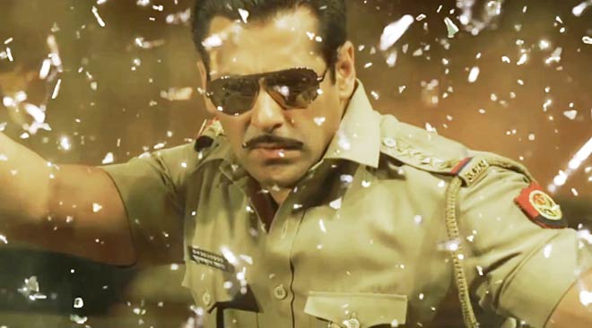 Shivling on sets of Dabangg 3 has sparked off a controversy