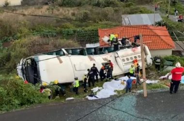 29 killed in bus accident on Portuguese island