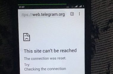 Telegram website not accessible in India via Jio Network