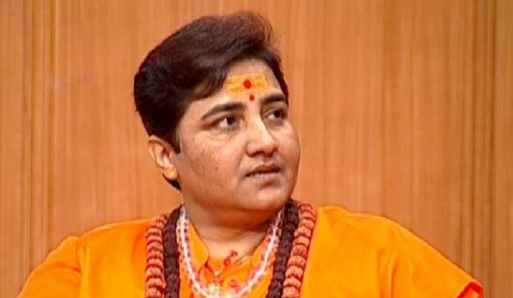 People calling Nathuram Godse a terrorist should look within: Sadhvi Pragya