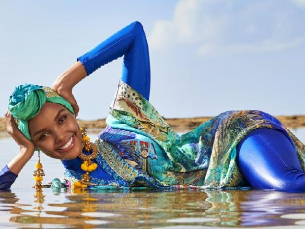 Somali American model to become first woman to wear burkini on magazine cover