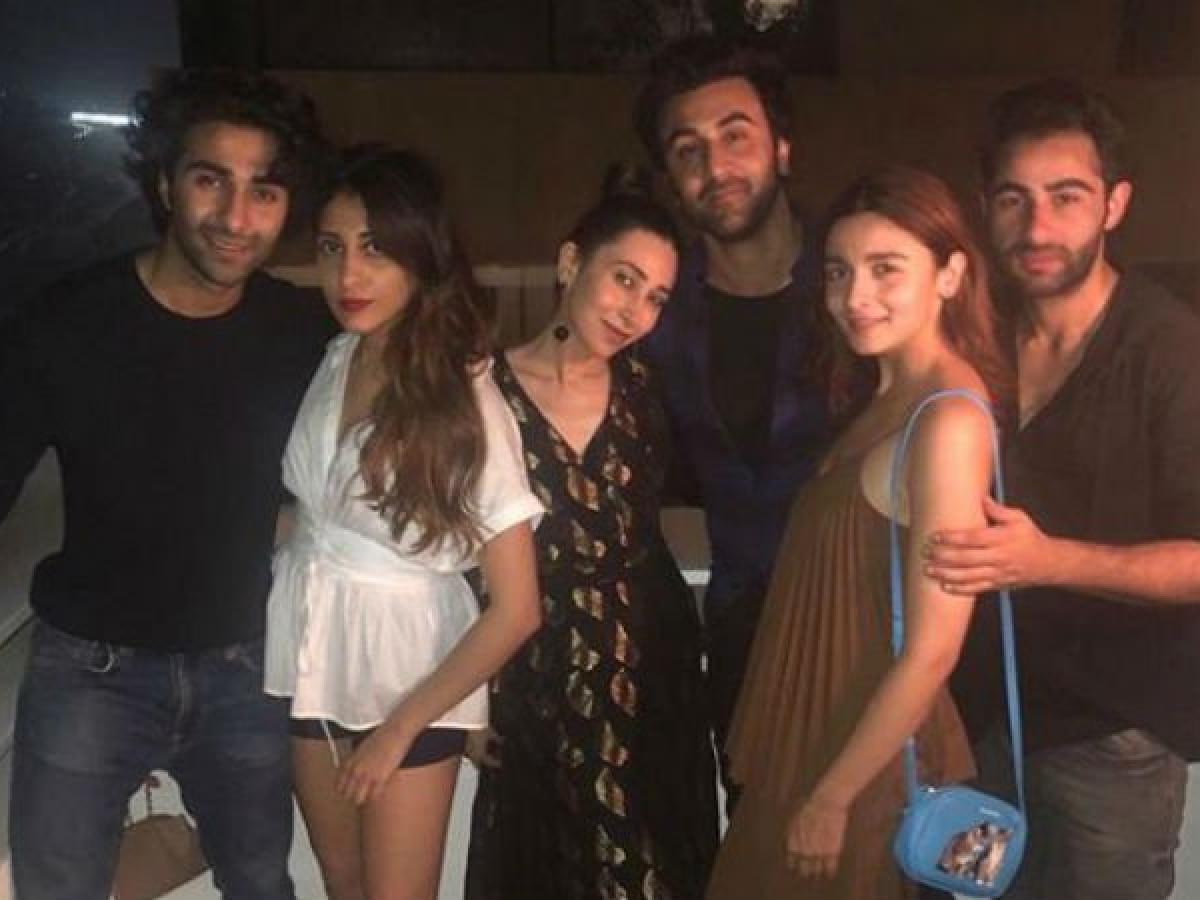 Alia Bhatt parties with beau Ranbir Kapoor and his cousins
