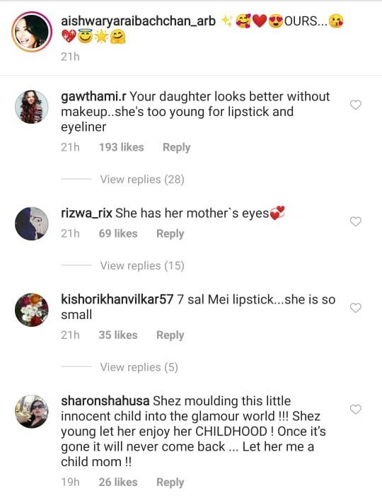 Aishwarya Rai Bachchan gets trolled for letting daughter Aaradhya wear make-up