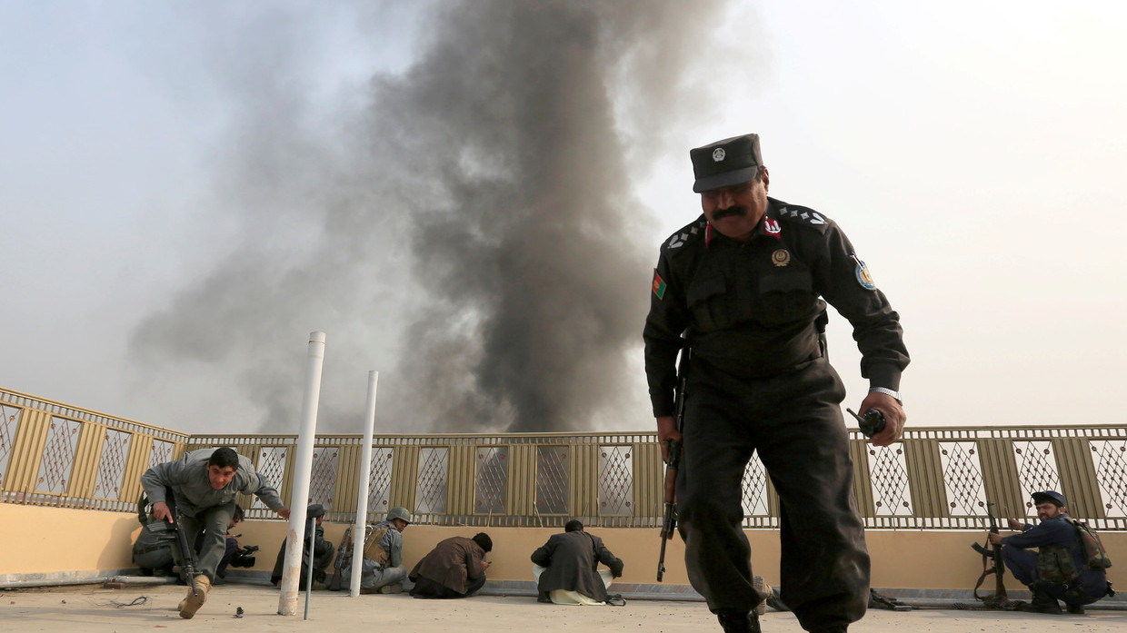US Air Force kill 17 Afghan police officers by mistake