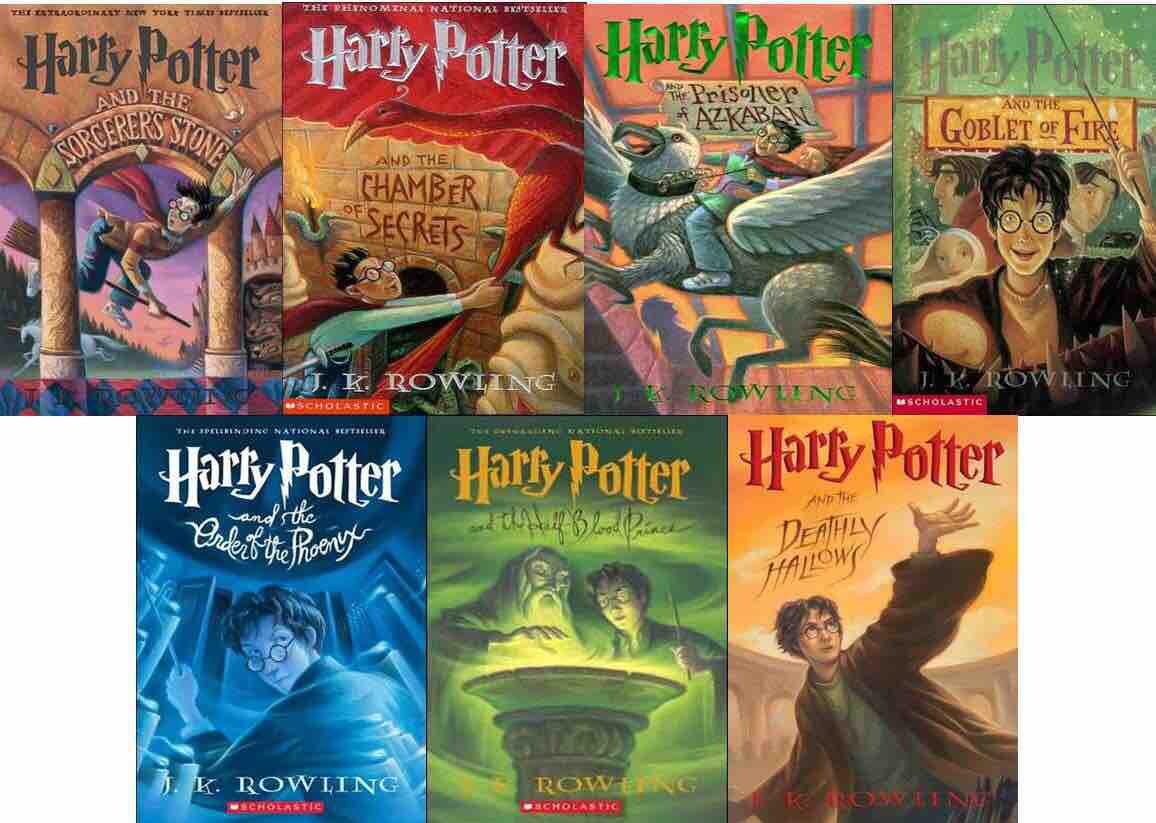 Harry Potter series by JK Rowling