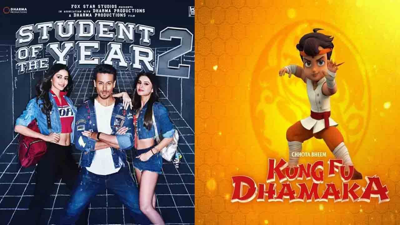 Movies releasing this Friday: Student of the year 2, Chhota Bheem Kung Fu Dhamaka & more