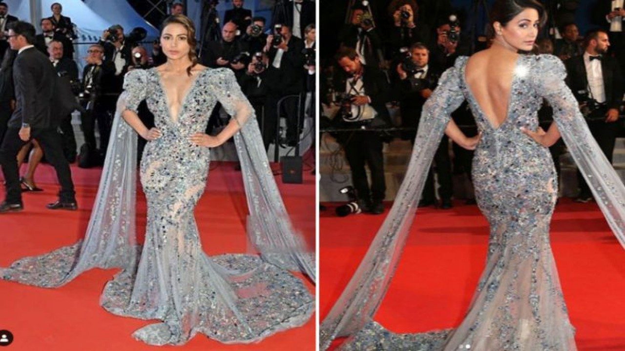Hina Khan makes sparkling debut at red carpet of Cannes Film Festival