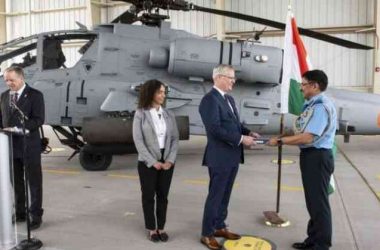 Indian Air Force gets its first Apache Guardian attack helicopter