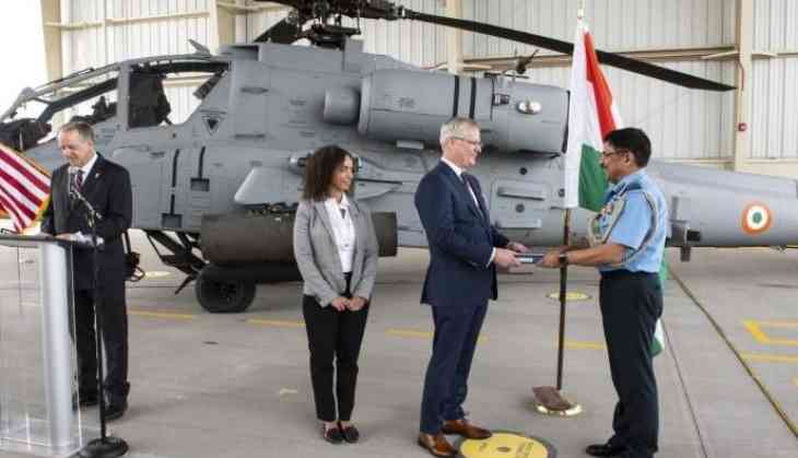 Indian Air Force gets its first Apache Guardian attack helicopter