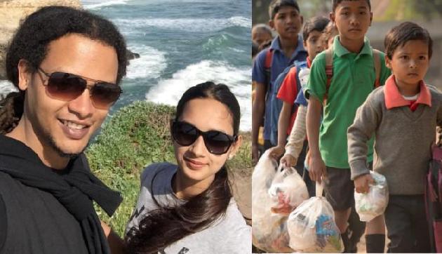 Assam: This couple’s unique school charges plastic waste as fees
