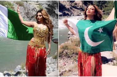 Watch: Rakhi Sawant explains why she posed with Pakistani flag