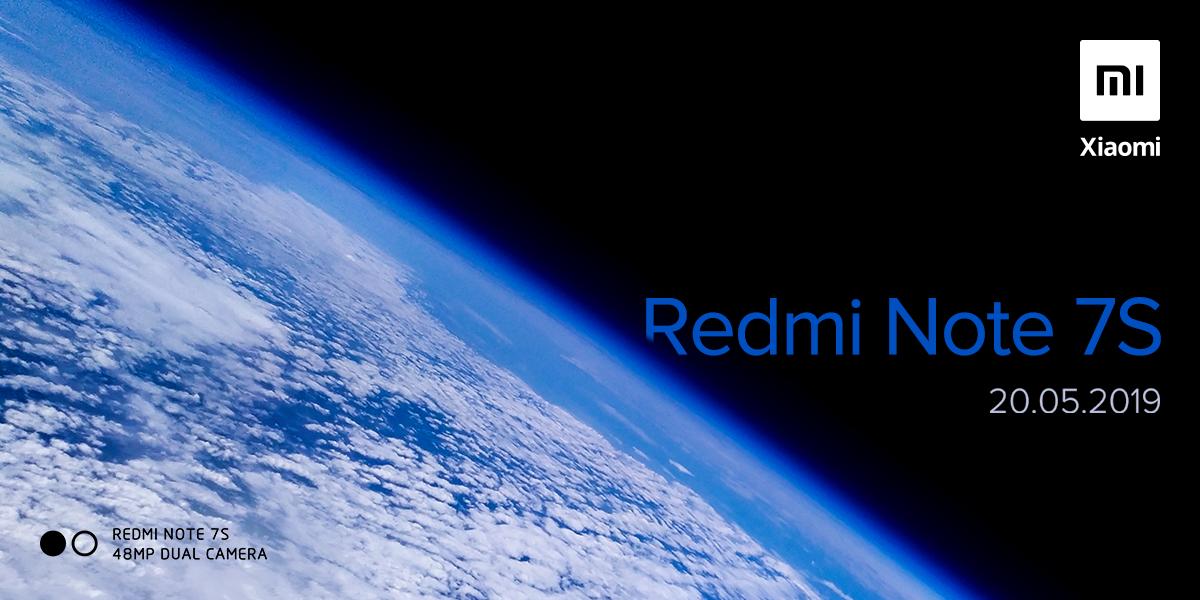 Xiaomi confirms India launch of Redmi Note 7S with 48MP camera on May 20