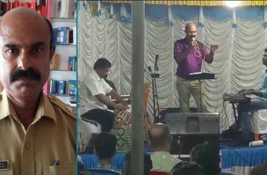 Kerala: Cop dies on stage while singing at daughter’s wedding