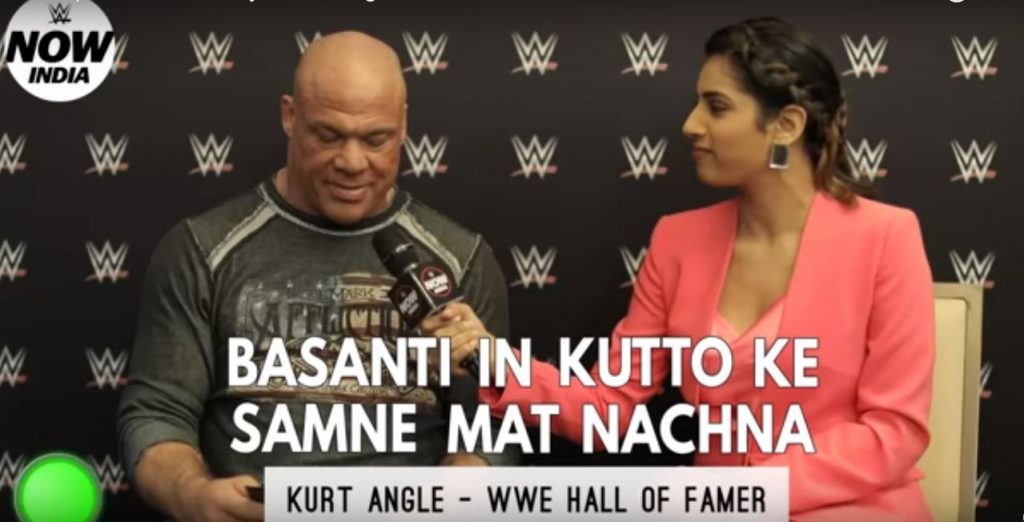 Watch: WWE Superstars learn Bollywood dialogues and moves