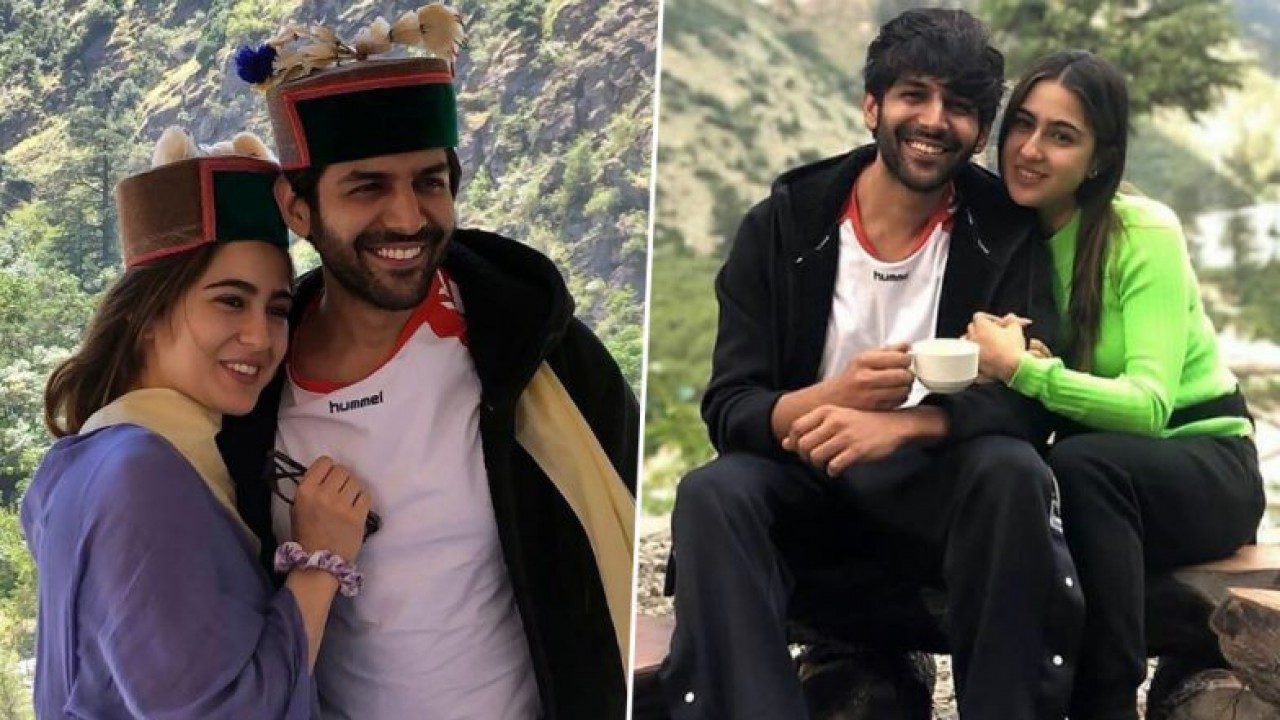 Sara Ali Khan and Kartik Aaryan’s latest pictures from Himachal shoot are amazingly cute