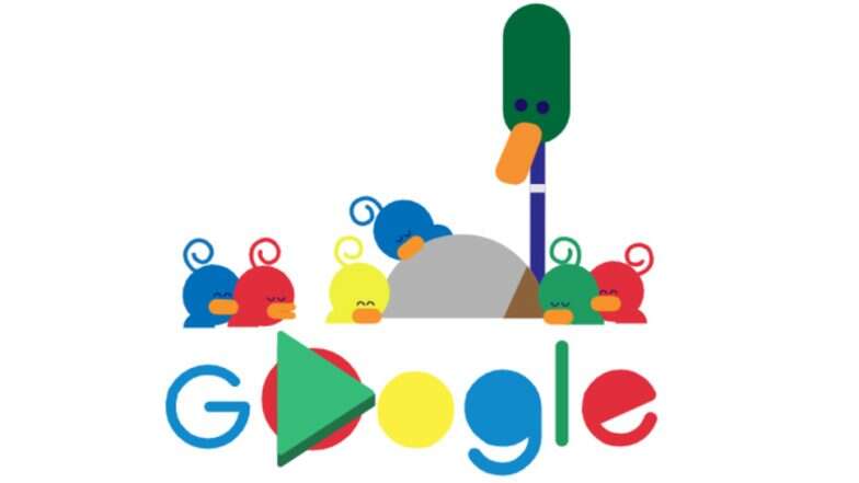Google Doodle marks Austria's Father's Day 2019 depicting Paternal Care