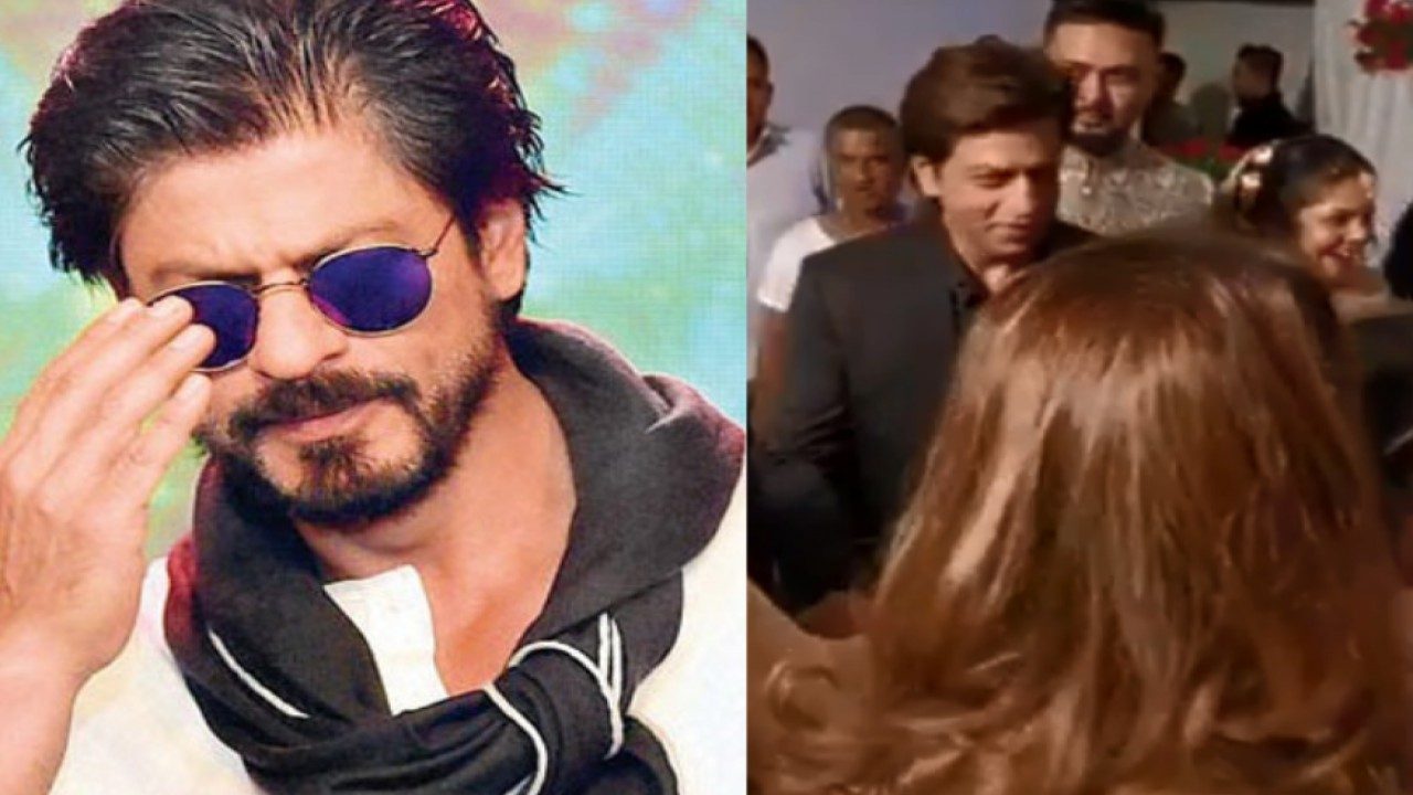 Watch: Shah Rukh Khan attends wedding of his hairstylist's sister