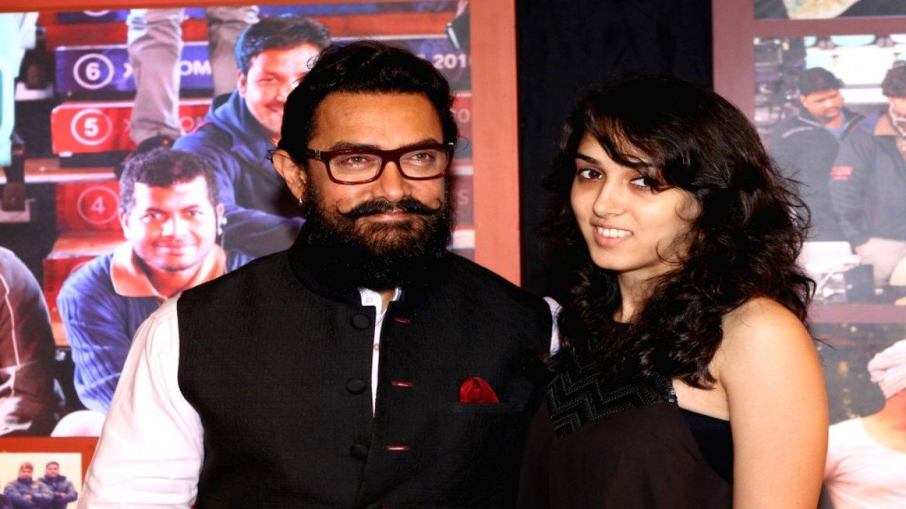 Aamir Khan's daughter credits him for 'great skin gene'
