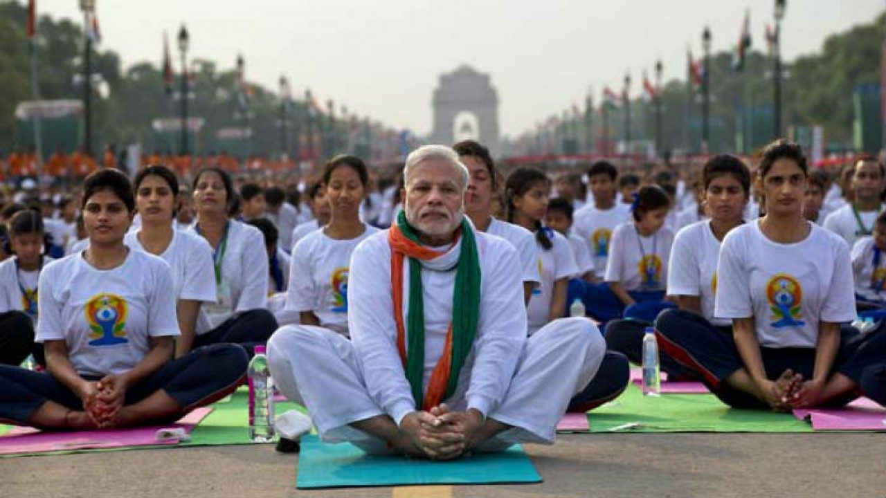 International Yoga Day 2019: PM Modi performs Tadasana, know steps to perform asana