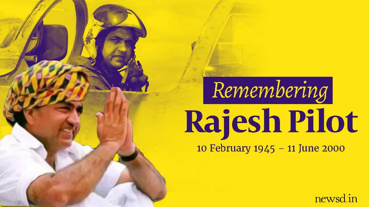 Remembering Rajesh Pilot: Beloved Gujjar leader from Rajasthan