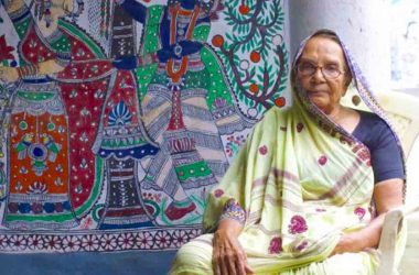 Madhubani art is known form of art which are made on eve of festivals, rituals weddings and ceremonies. Karpuri Devi was an acclaimed artist and winner of National Merit award in Sujani craft