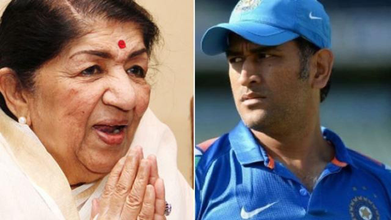 Lata Mangeshkar urges MS Dhoni not to retire from cricket, says “Don’t even think about it”