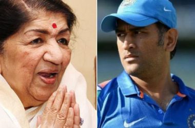 Lata Mangeshkar urges MS Dhoni not to retire from cricket, says “Don’t even think about it”