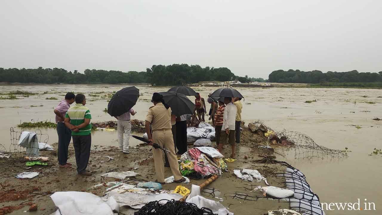 Amid drought cry, flood likely to grip North Bihar, as Cofferdam collapses thrice in 10 days