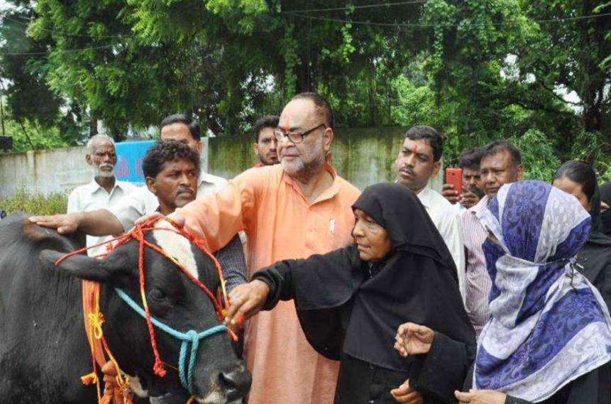 BJP leader Bhukkal Nawab to tie 'rakhi' to cows
