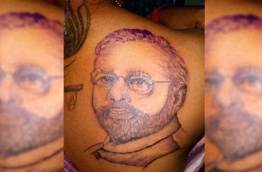 Jharkhand girl gets PM's tattoo inked on her back