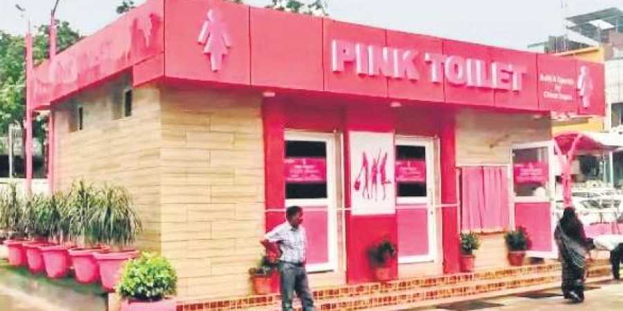 Noida gets its first "Pink Toilet" with sanitary napkins, baby care facilities for women