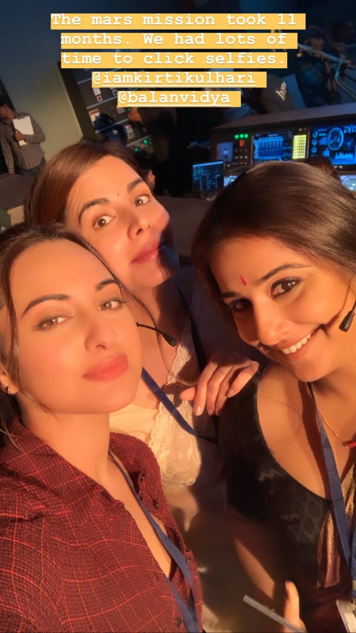On the eve of release of her film, Sonakshi Sinha shares interesting glimpses into her Mission Mangal Journey